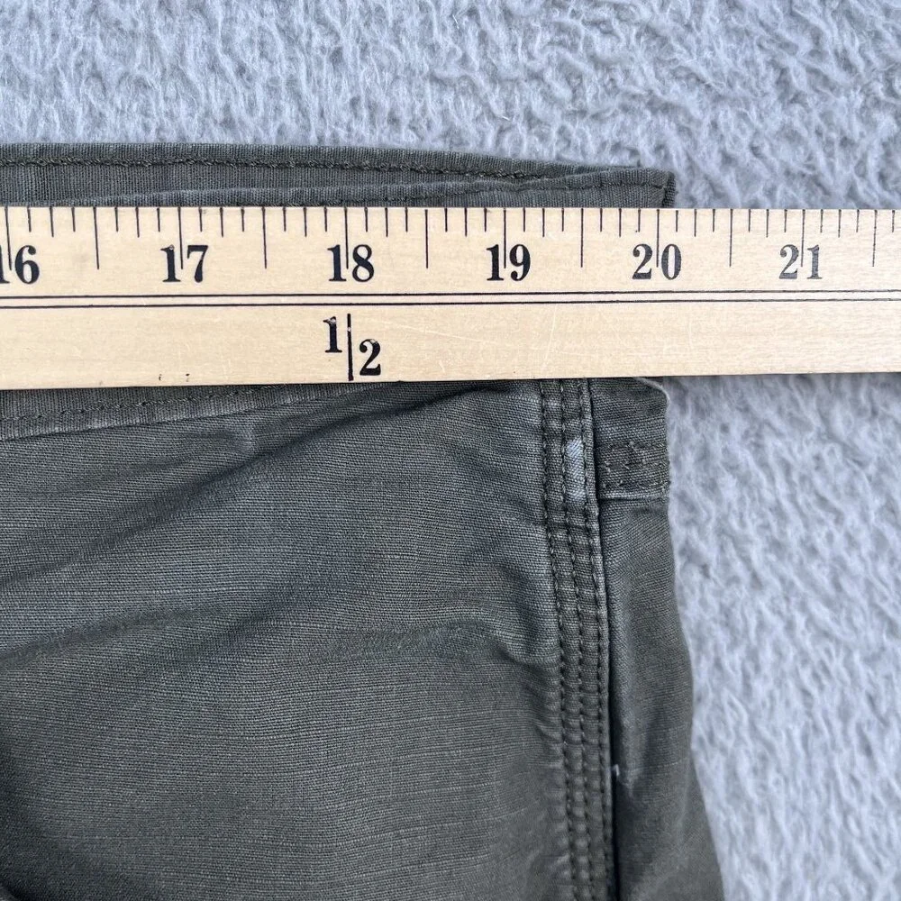 Wrangler Pants Mens 40x28 Relaxed Ripstop‎ Workwear Green High Rise